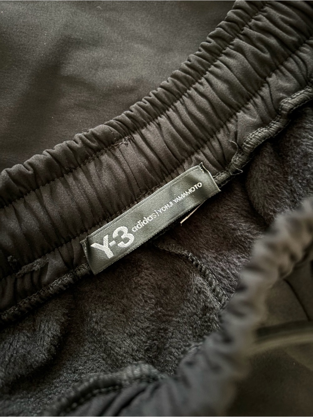 Y3- yohji Yamamoto Black Men’s Front Zippers Jogger Pants image 4